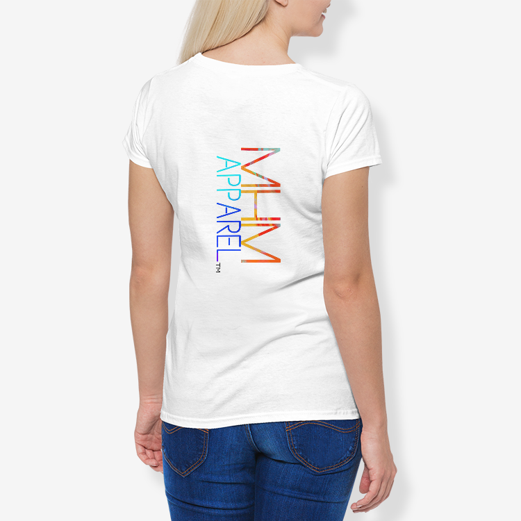 MHM Apparel Classy|Bougie|Rachet Women's Cotton Stretch CrewNeck T-Shirt