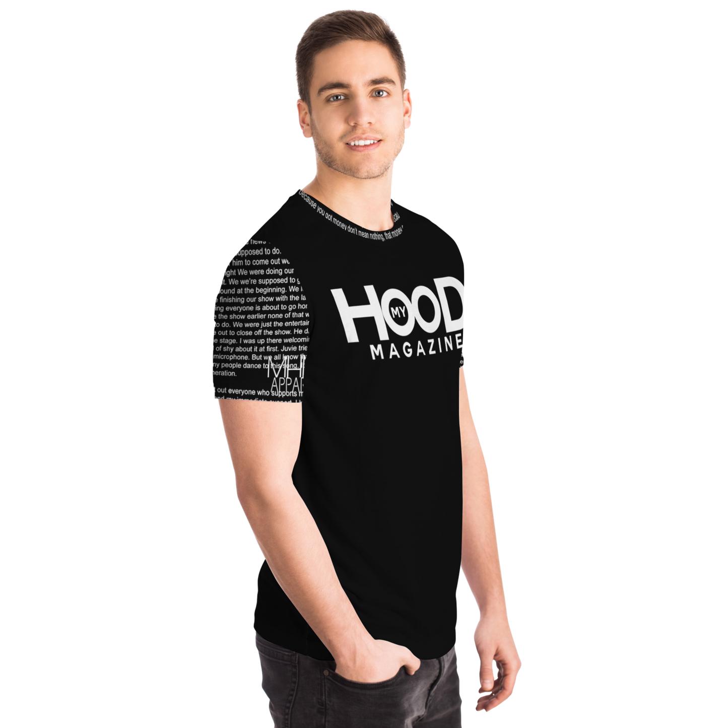MHM APPAREL NEWS TEE
