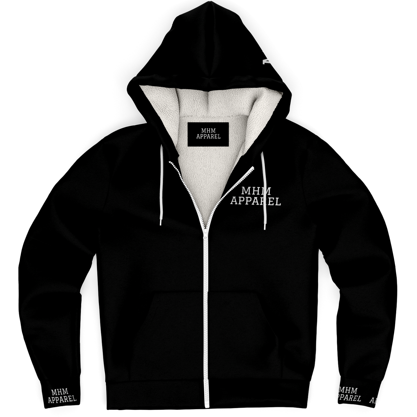 MHM Apparel B&W HooDie