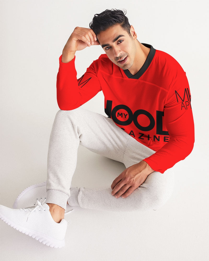 MHM Apparel TAMPA 12 Red Long Sleeve Sports Jersey