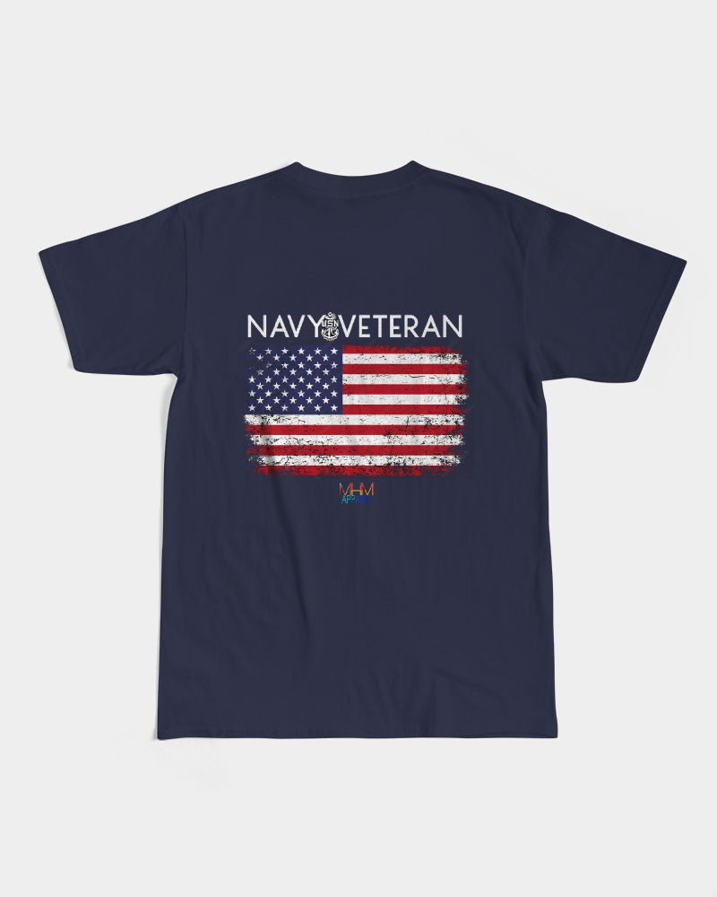 MHM APPAREL NAVY VET Men's Graphic Tee