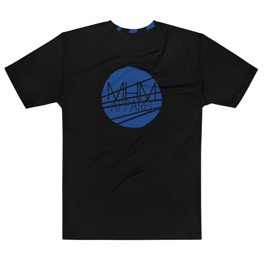 MHM Apparel We Are Woke Black & Blue Men's Tee