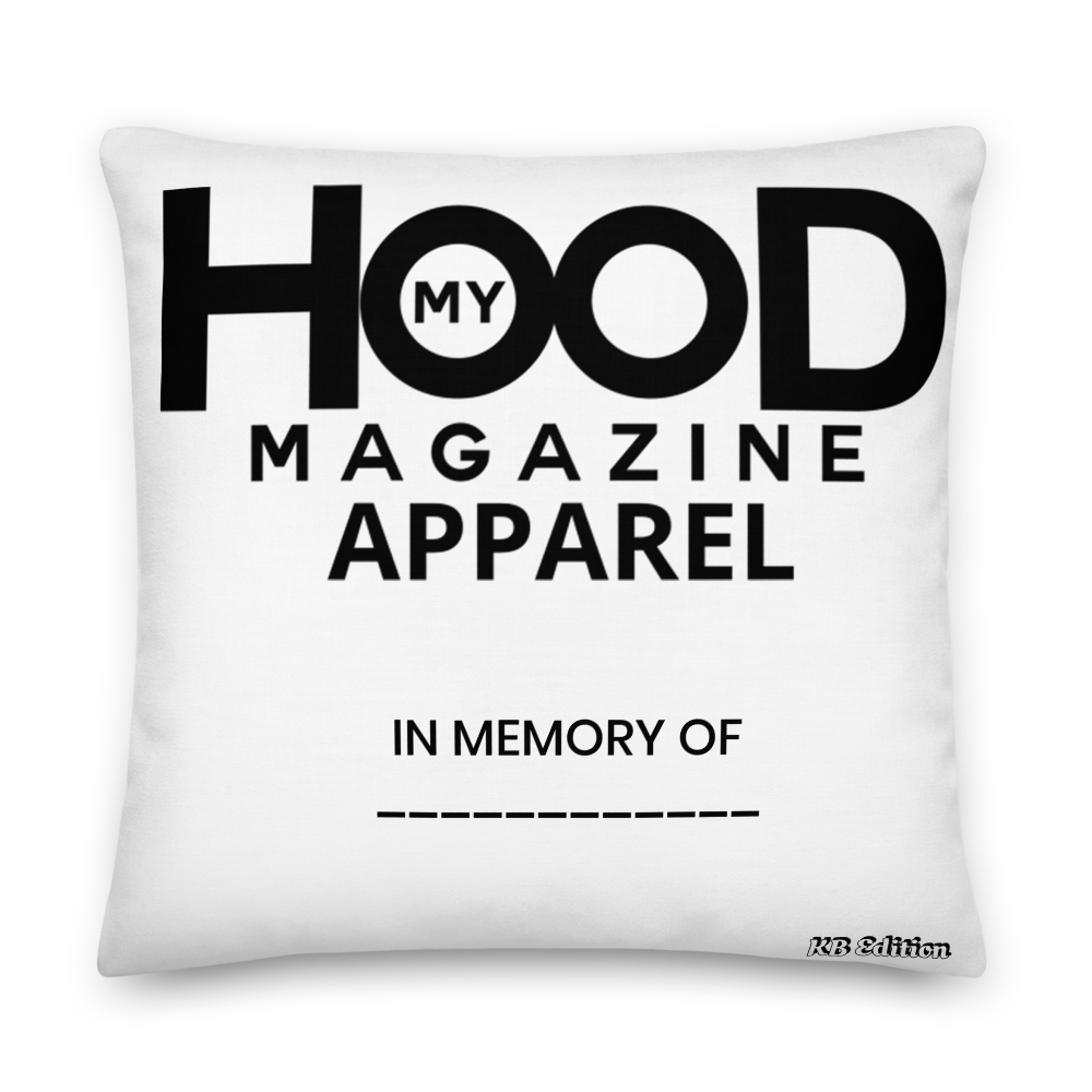 MHM Apparel FU*K Cancer Premium Pillow KB Edition