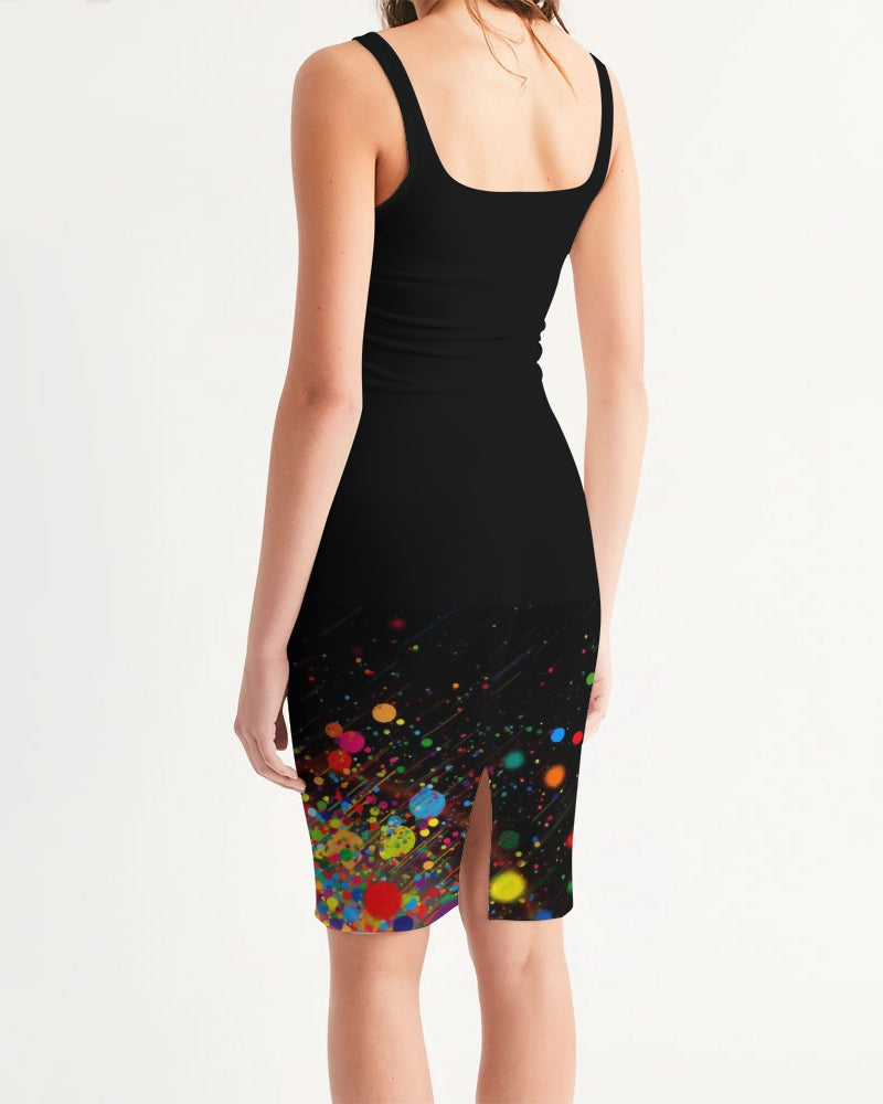 MHM Apparel Women's Midi Bodycon Dress