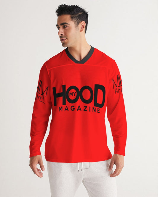 MHM Apparel TAMPA 12 Red Long Sleeve Sports Jersey