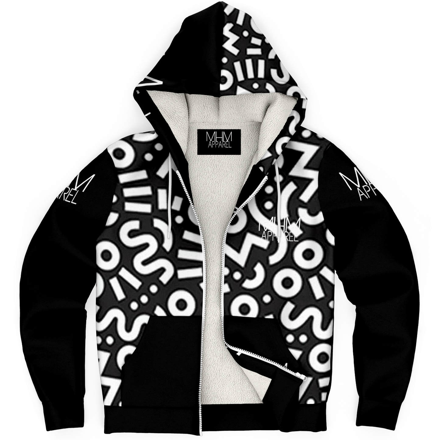 MHM APPAREL EsCOBAR Zip-Up HooDie