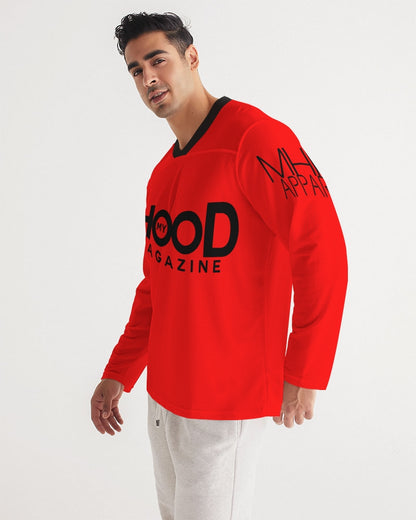 MHM Apparel TAMPA 12 Red Long Sleeve Sports Jersey