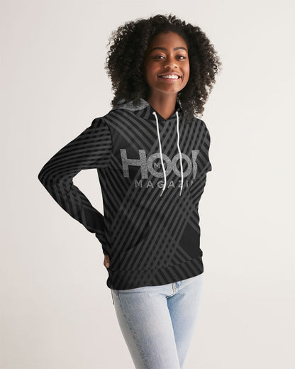 Silver Glitter MHM LOGO Women's Hoodie