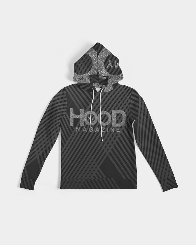 Silver Glitter MHM LOGO Women's Hoodie