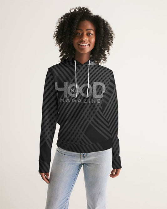 Silver Glitter MHM LOGO Women's Hoodie