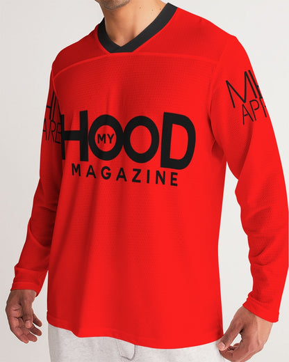 MHM Apparel TAMPA 12 Red Long Sleeve Sports Jersey