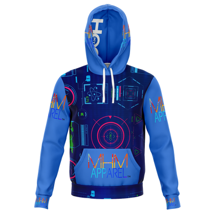 MHM Apparel Blue Tech HooDie