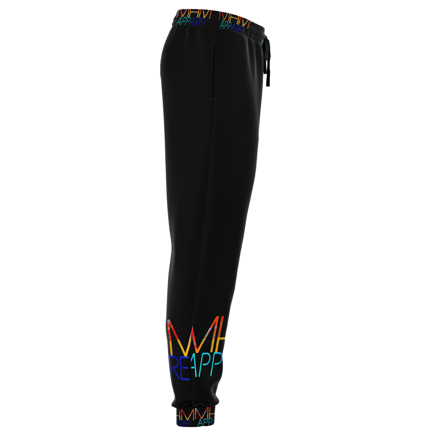 MHM Apparel Black Fleece Pants