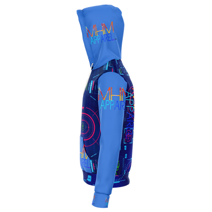 MHM Apparel Blue Tech HooDie