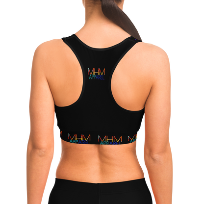 MHM Apparel Black Sports Bra