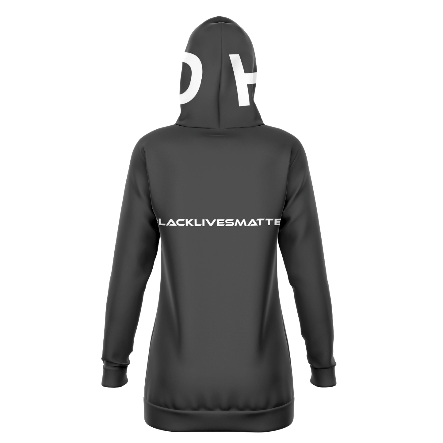 MHM APPAREL Black Lives Matter Long HooDie