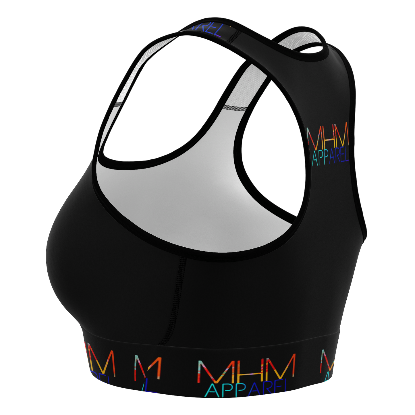 MHM Apparel Black Sports Bra