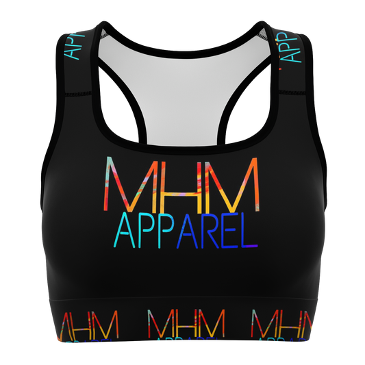 MHM Apparel Black Sports Bra
