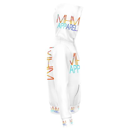 MHM Apparel White HooDie
