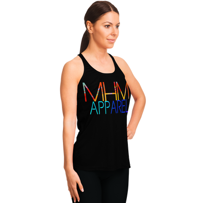 MHM Apparel Black Logo Tank Top