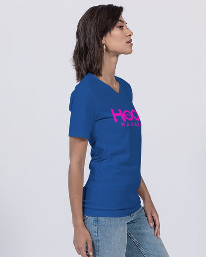 MHM OFFICIAL APPAREL Unisex Jersey V-Neck Tee | B&C