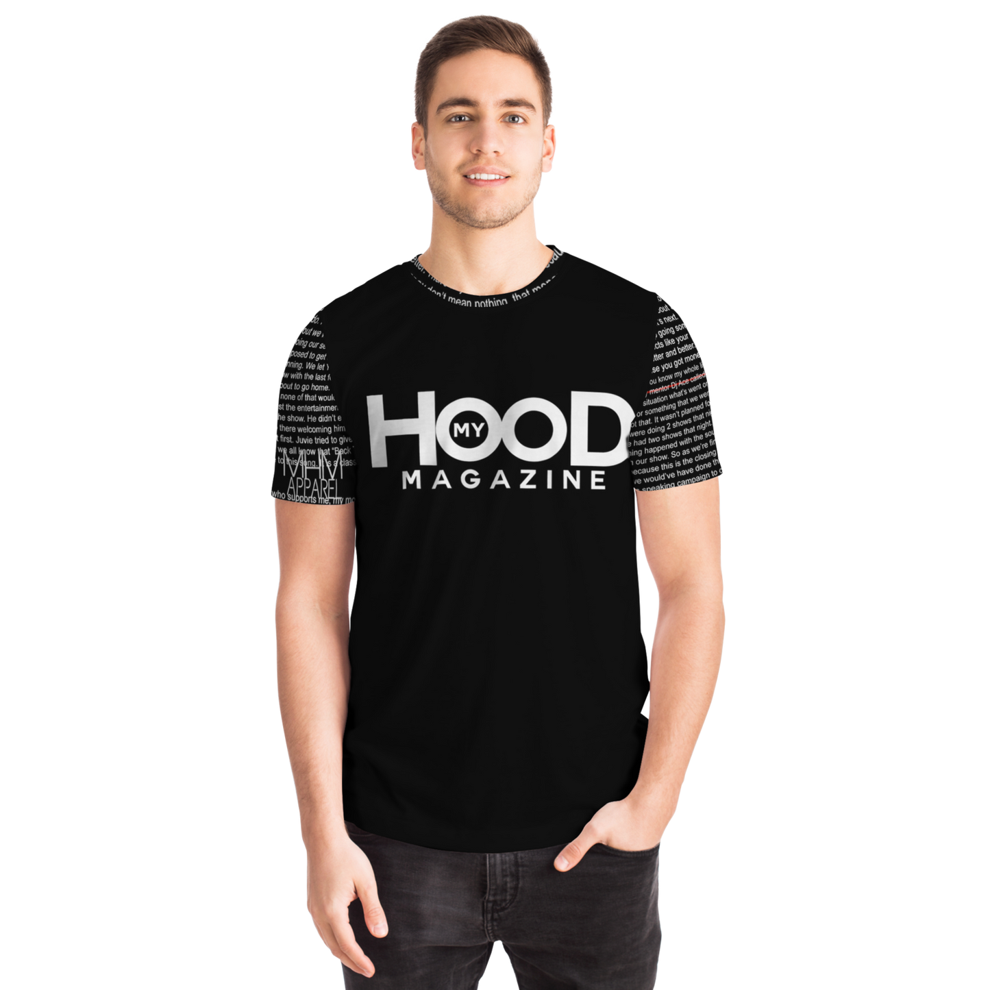 MHM APPAREL NEWS TEE