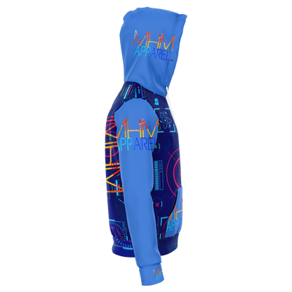 MHM Apparel Blue Tech HooDie