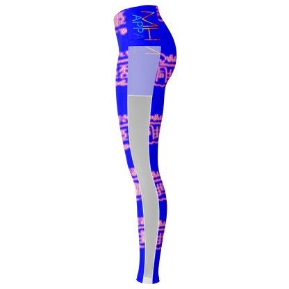 MHM APPAREL BLUE LEGGINGS