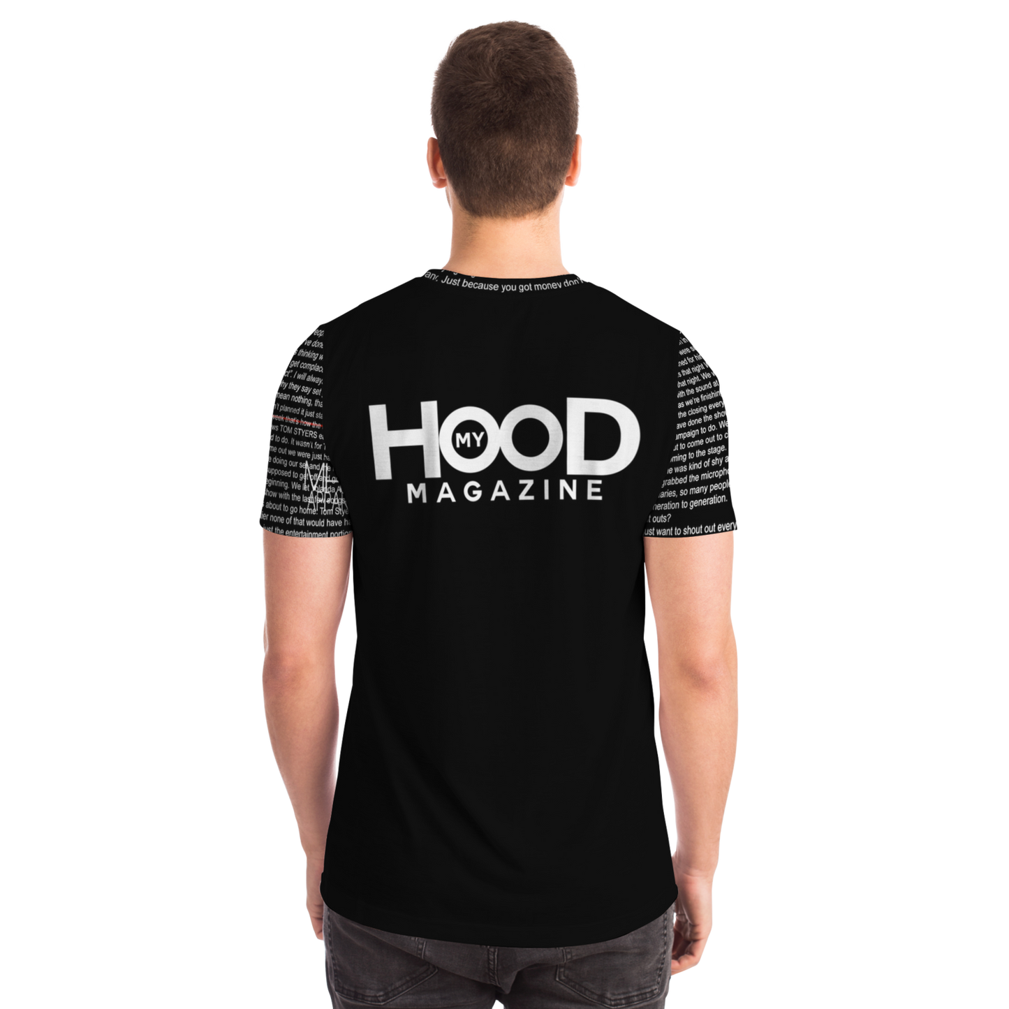 MHM APPAREL NEWS TEE