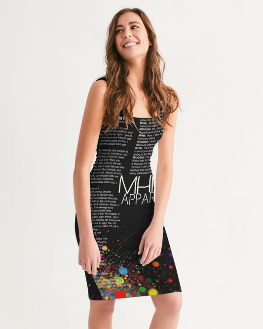 MHM Apparel Women's Midi Bodycon Dress
