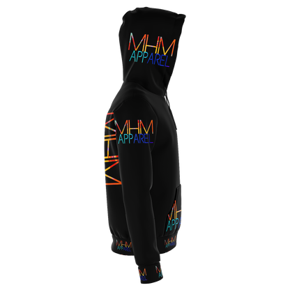 MHM APPAREL Adult Hoodie Black
