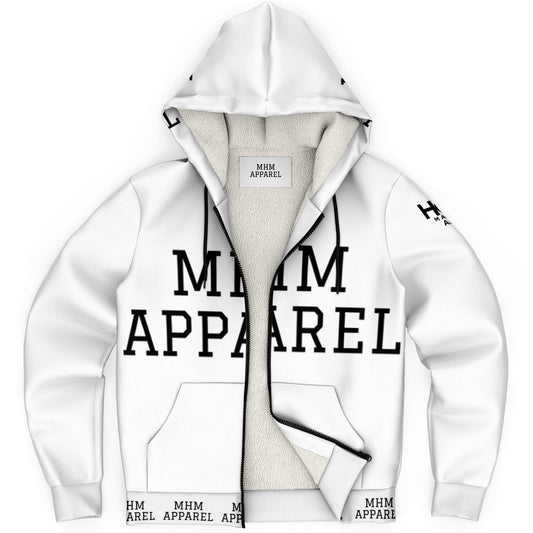 MHM Apparel HooDie Black & White