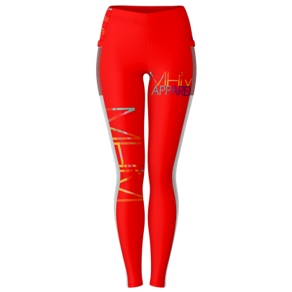 MHM Apparel Bloody Red Leggings