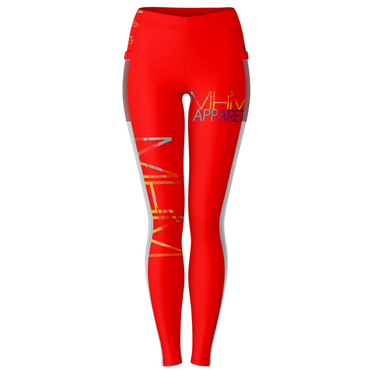 MHM Apparel Bloody Red Leggings