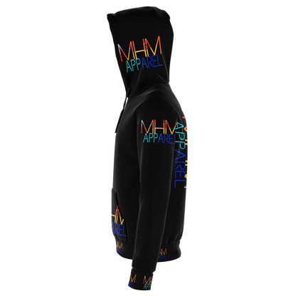 MHM APPAREL Adult Hoodie Black