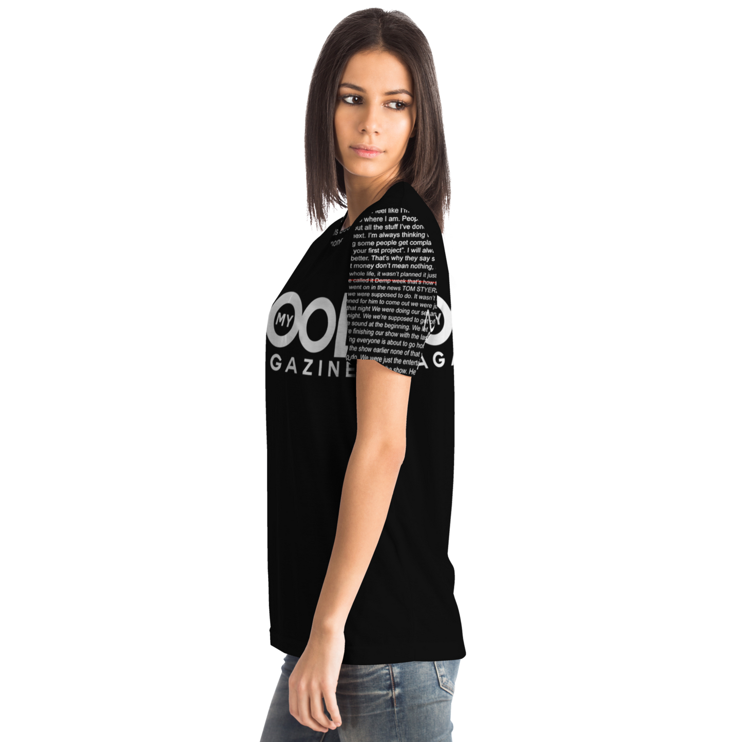 MHM APPAREL NEWS TEE