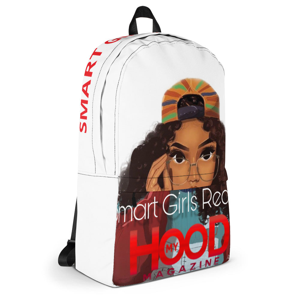 SMART GIRLS READ MHM Backpack-MHM APPAREL