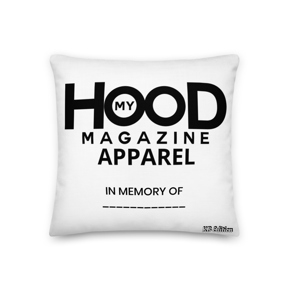 MHM Apparel FU*K Cancer Premium Pillow KB Edition
