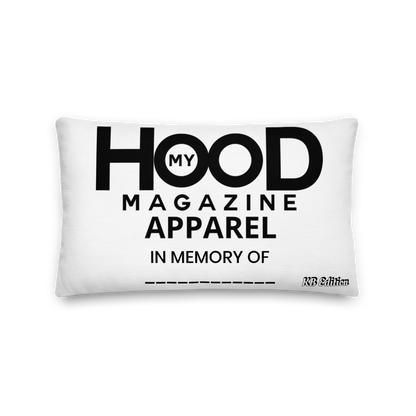 MHM Apparel FU*K Cancer Premium Pillow KB Edition