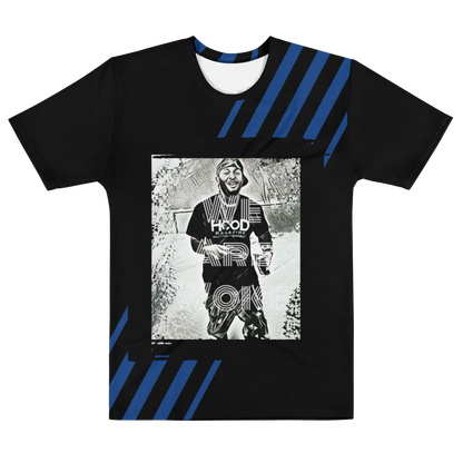 MHM Apparel We Are Woke Black & Blue Men's Tee