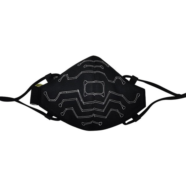 LED Luminous Mask Mobile Phone APP Edit Pattern Text