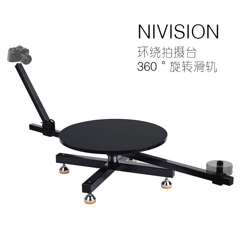 Nivision Turntable Display Stand Noiseless Rotating Table Watch Jewelry ,suit for people